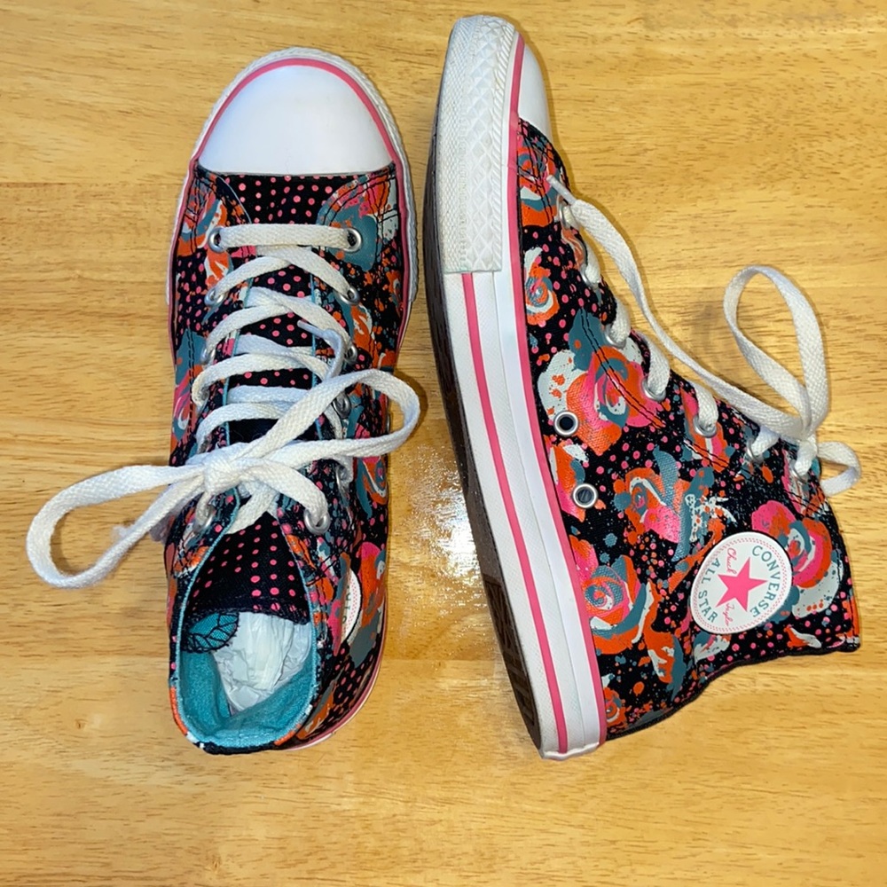 Converse Chuck Taylor All Star Abstract Floral High Tops
